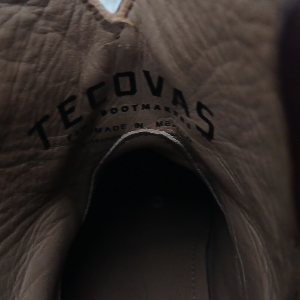 Tecovas The PENNY Brown Leather Cowboy Boots Sz 9.5 - Picture 5 of 16